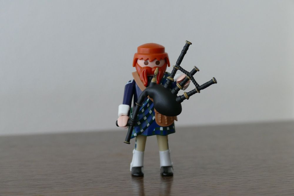 PLAYMOBIL 3 ROYAL Guard Soldat Garde Highlander Bärenfell Napoleon