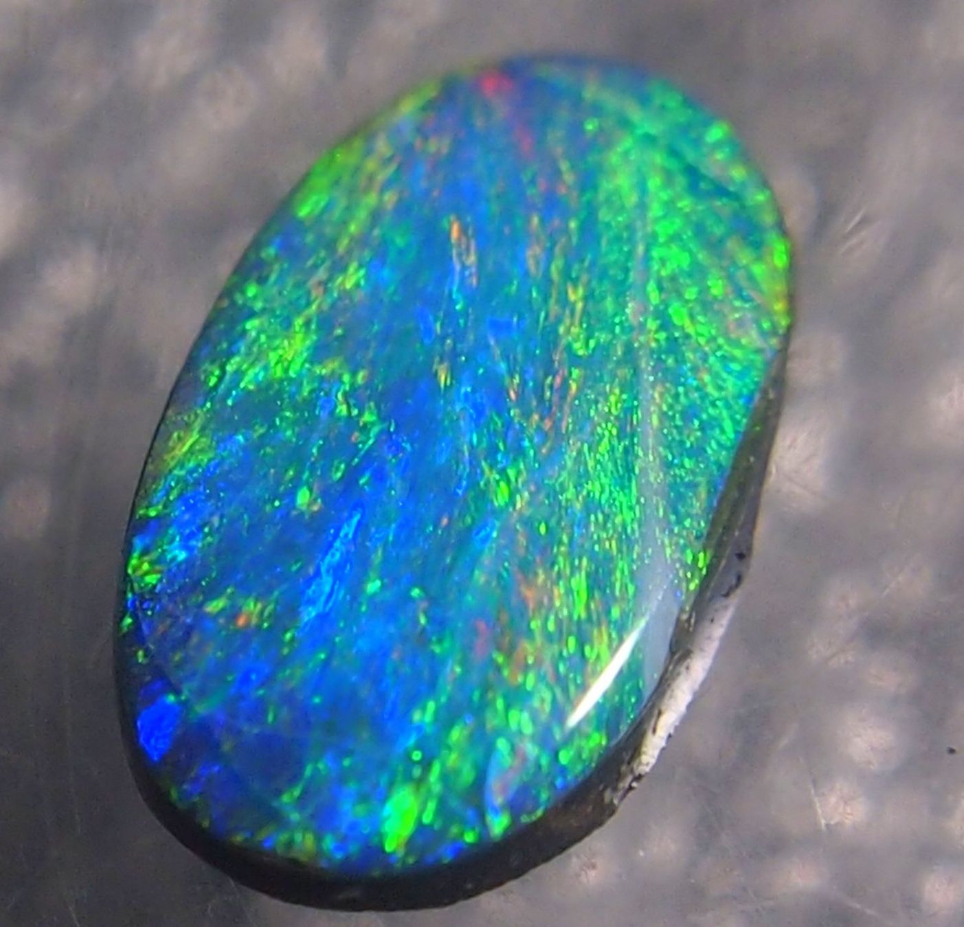 Pietre preziose: 1 ct. Multicolour Blackopal-Douplette AAA – Nuovo e nell'imballaggio originale da Reinach BL venduto da rumablum 2