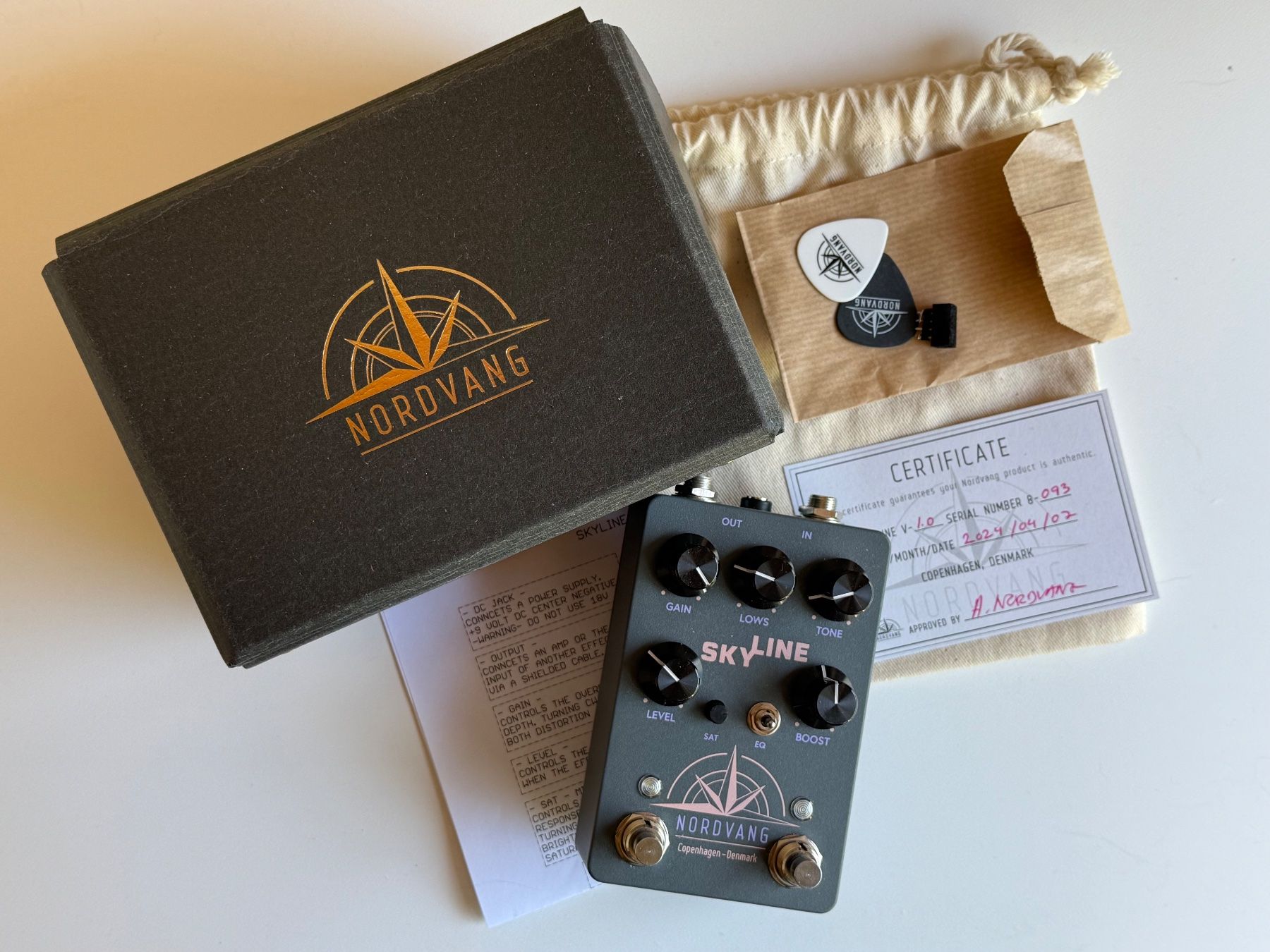 Fender Musikinstrumente: Nordvang Skyline Overdrive & Boost, 2024 – Neu (gemäss Beschreibung) aus Egg b. Zürich von maxcat 1