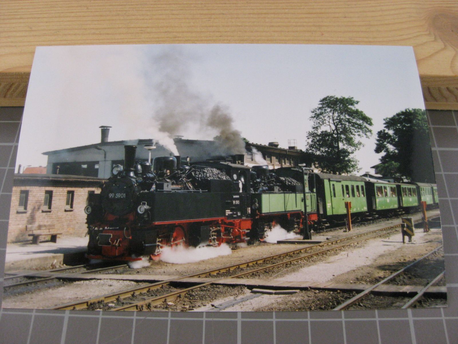 Cartoline postali: Echtfoto Harzquer- und Brockenbahn – Nuovo (secondo la descrizione) da Malters venduto da Marosko