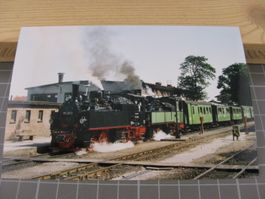 Echtfoto Harzquer- und Brockenbahn