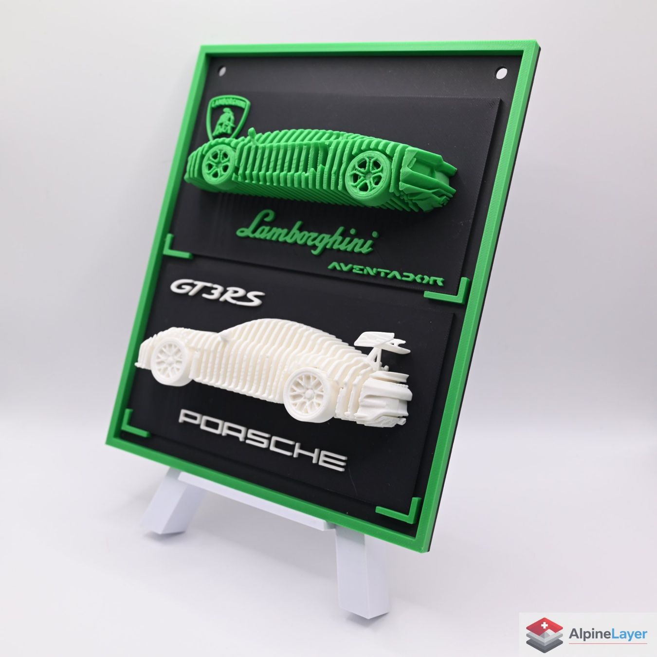 Altro in Decorazioni & Accessori: Double Picture Frame Wall Art 3D Printed Decor – Nuovo (secondo la descrizione) da Losone venduto da AlpineLayer 3