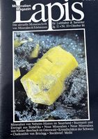 Buch : Mineralien Magazin Lapis - Jahrgang 1986