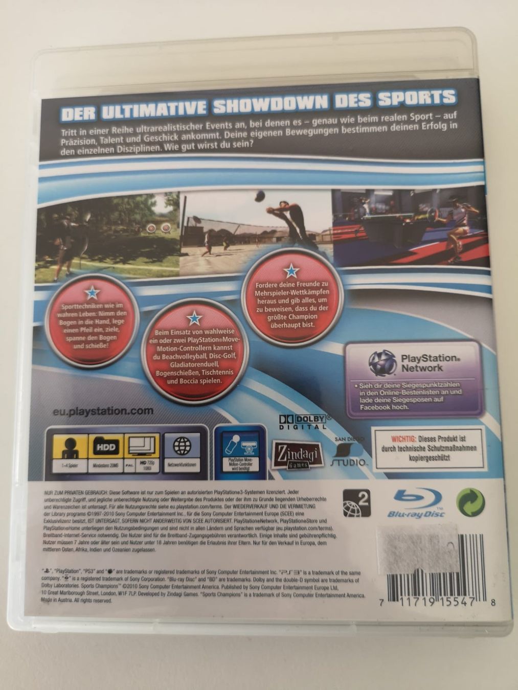 Giochi: Sports Champions (PS3) – Usato da Herisau venduto da Seyashop1 2