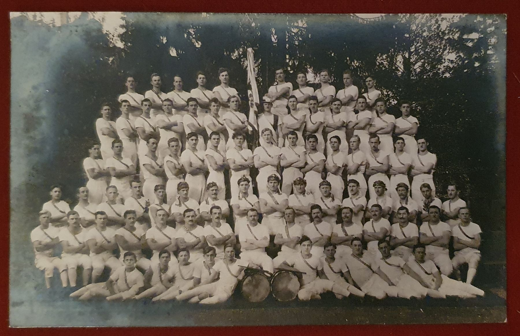 Ansichtskarten: 4 Ansichtskarten -Turnverein Horgen 1922, Jubiläum – Gebraucht aus Kreuzlingen von Rschweiz1 4