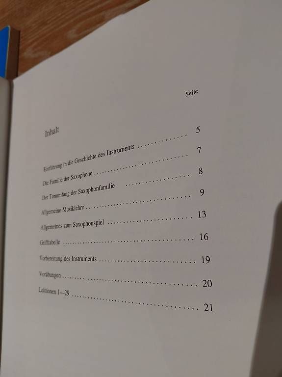 Livres: Saxophon Notenbücher + Grifftabelle – D'occasion à Binningen par eli_rcf2 3