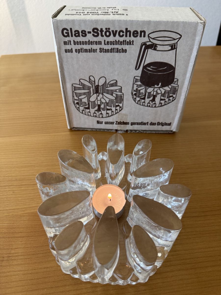 Glasi Hergiswil Gläser: Glas-Stövchen – Gebraucht aus Uster von eli_c5fv