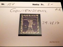 ZNr.124, Vollstempel von Gontenschwil