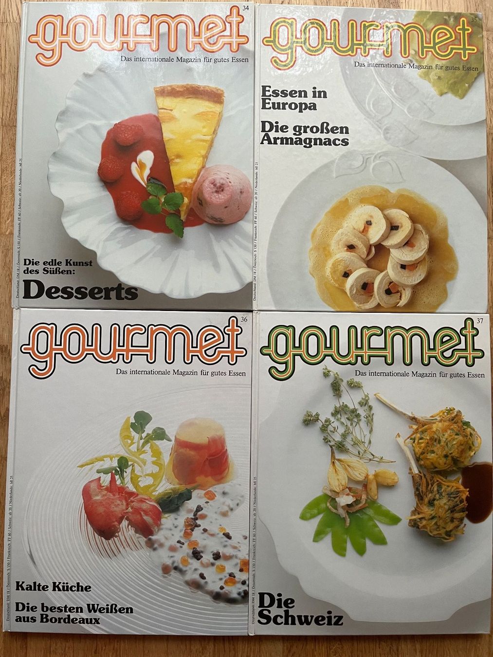 Libri: 4 Kochbücher - gourmet – Usato da Menziken venduto da August2023