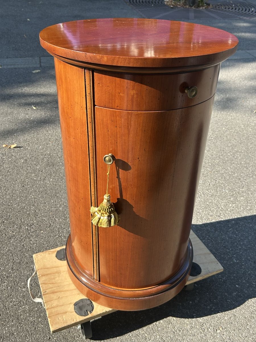Schränke: Stilvoller Vintage Trommelschrank Biedermeier-Stil – Gebraucht aus Köniz von mimi612