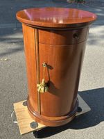 Stilvoller Vintage Trommelschrank Biedermeier-Stil