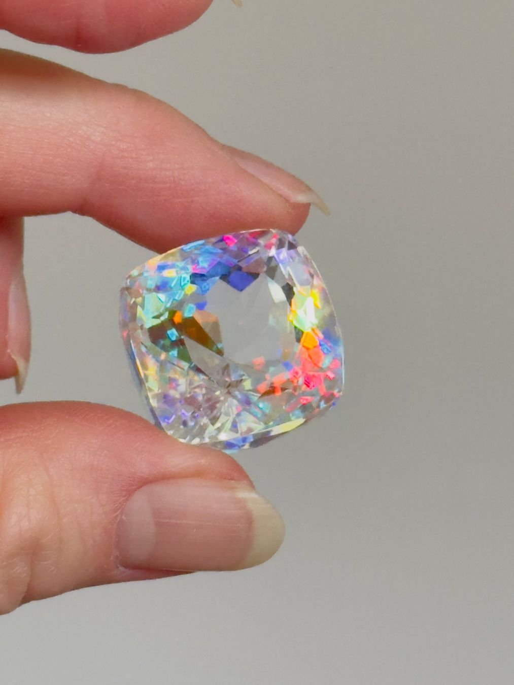 Edelsteine: 61.15 Ct. Certified Radiant Cut Mystic – Neu und originalverpackt aus Genève von AWWA 8