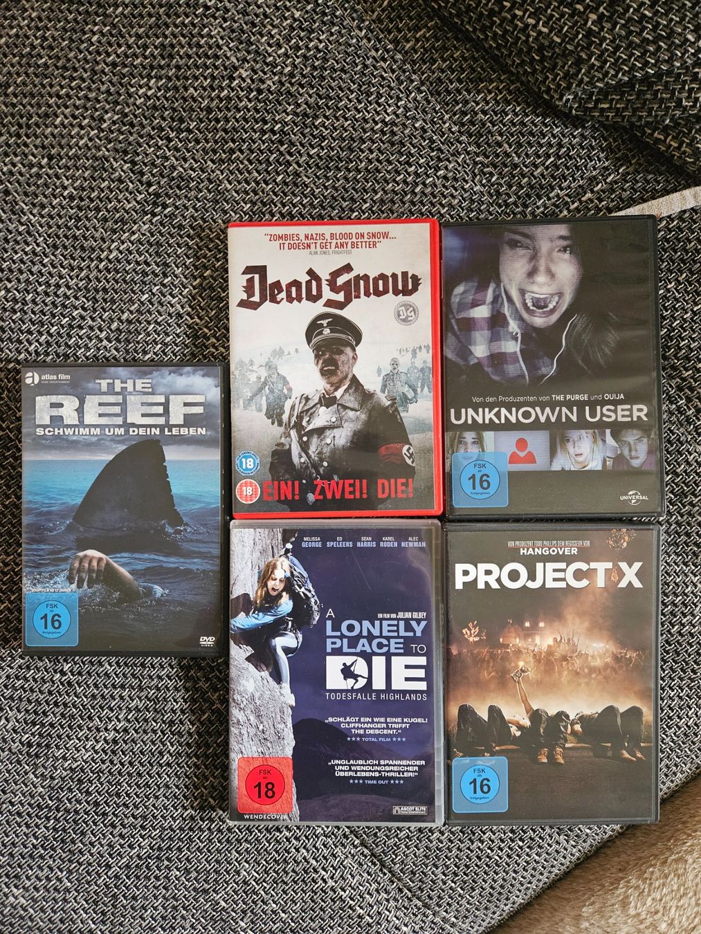 Alle DVDs: Dvd Horror  8stk – Gebraucht aus Blankenburg von kat_hx7f 1