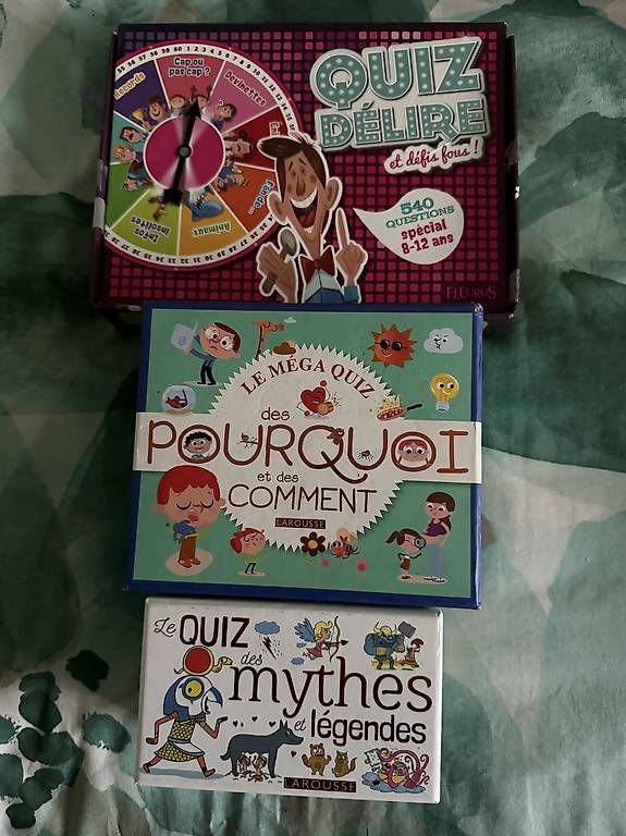 Spiele: Lot de 7 jeux de Quiz – Gebraucht aus Petit-Lancy von geo_q6f7 1
