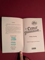 Livre Coeur guimauve Cathy Cassidy comme neuf