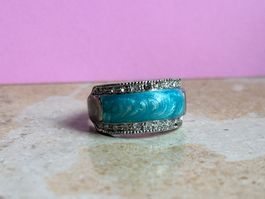 Fingerring Türkis Meer (56)