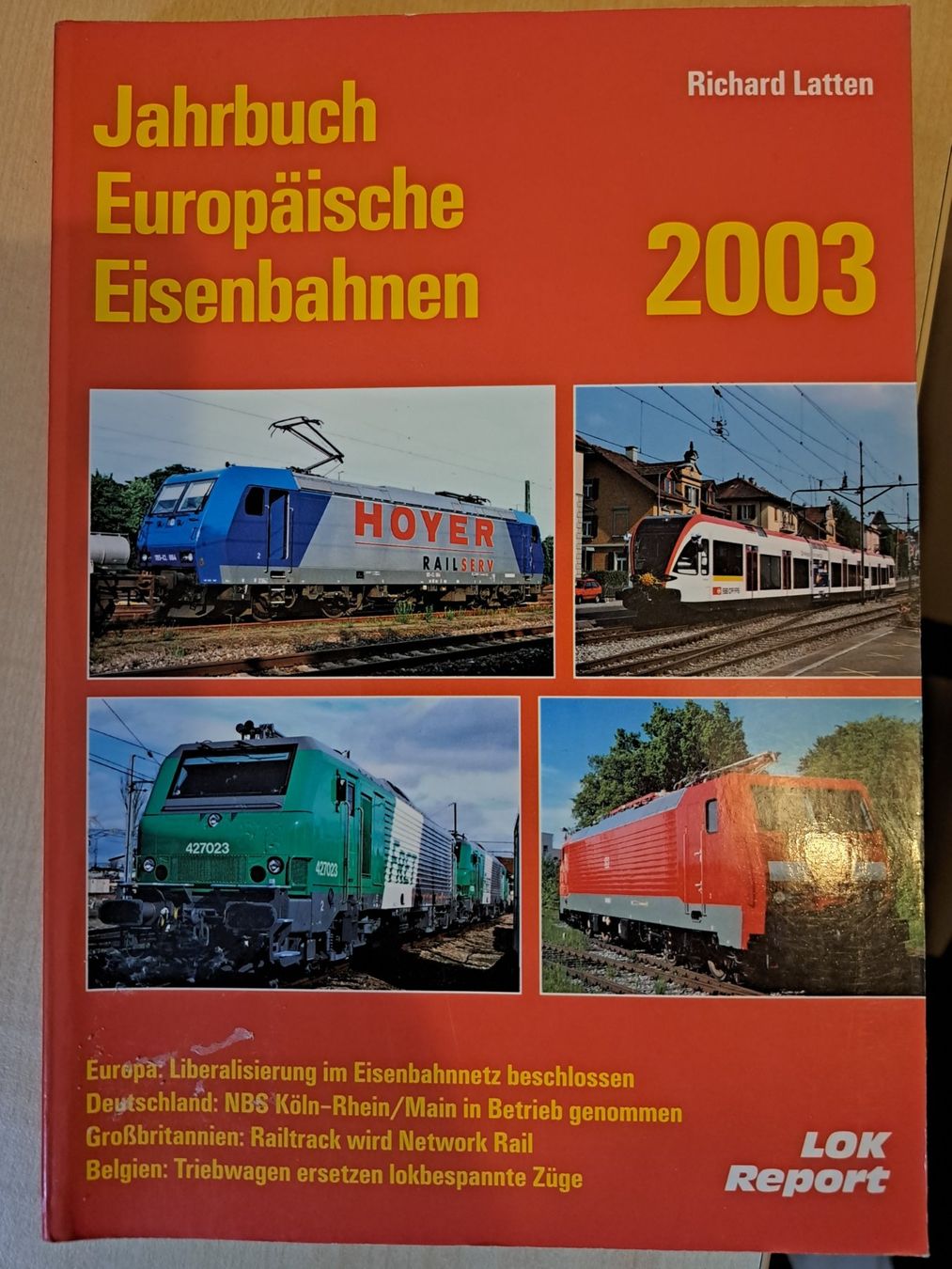 Libri: Jahrbuch Europäische Eisenbahnen 2003 – Usato da Glashütten venduto da Christheswiss