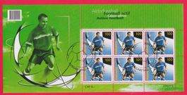 2008, SONDERMARKE, AKTIVFUSSBALL, 100 Rp, ET-GESTEMPELT