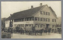 ca. 1910, REMISMÜHLE, WIRTSCHAFT, BELEBT, SCHÖNE FOTOKARTE!
