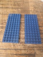 lego 3456 lot de 2 pièces Dark Blue Plate 6 x 14