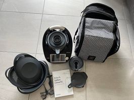 Thermomix TM6 in Diamantschwarz mit Transporttasche