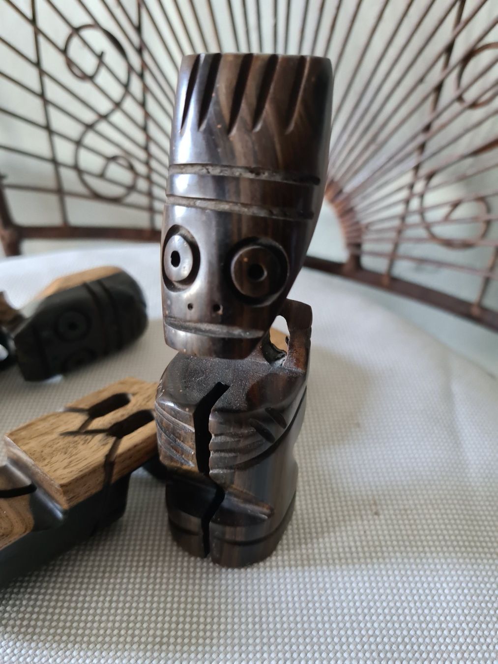 Figuren: 3 Ebany Figuren (Ebenholz) – Gebraucht aus Ebmatingen von Gelegenheit77 2