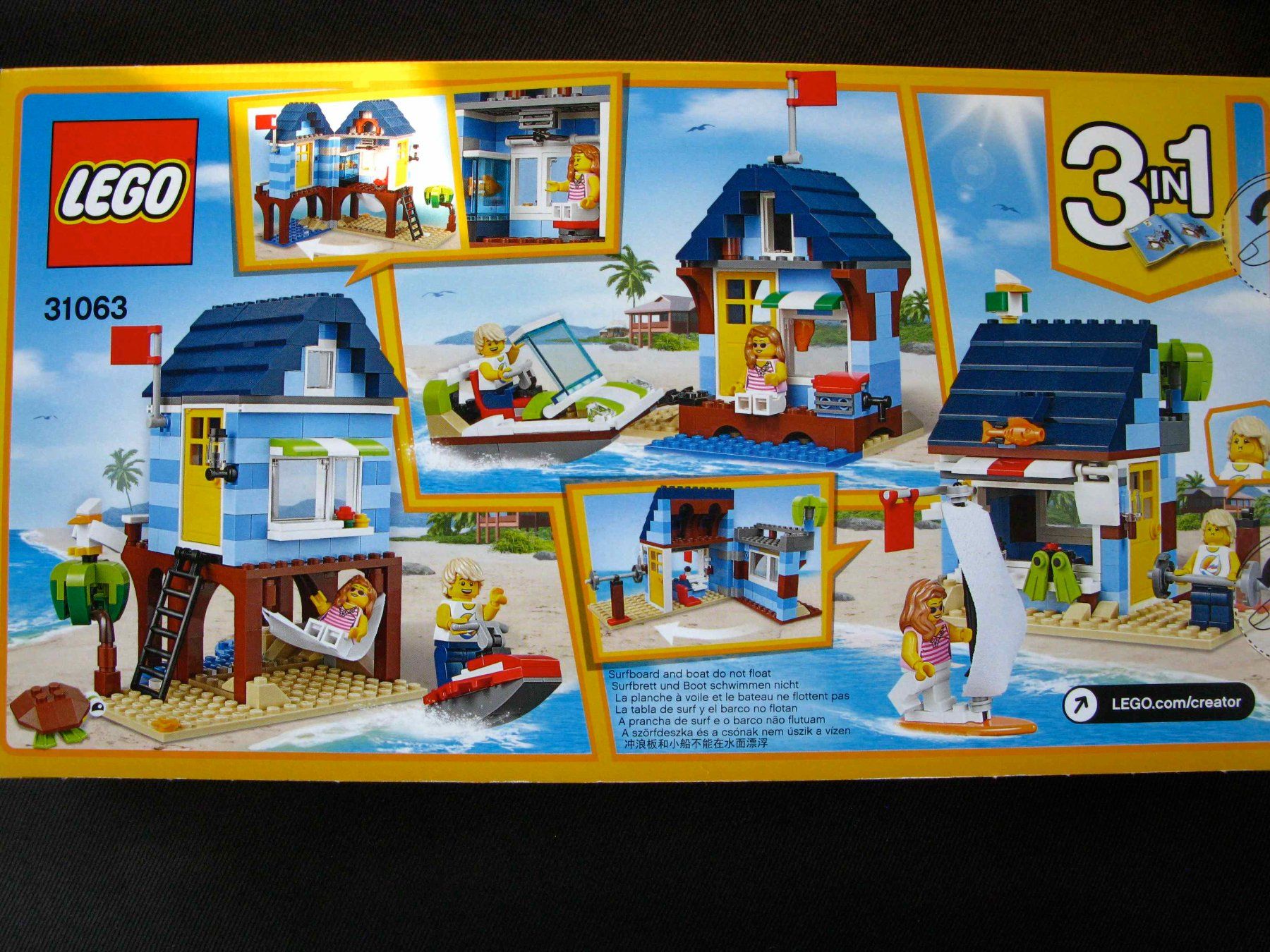 Lego Kit di costruzioni: Lego Creator 31063 Strandurlaub – Nuovo e nell'imballaggio originale da Samstagern venduto da Betscha 1