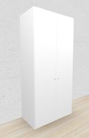 Schrank Jutzler premiumweiss 2-türig 102 cm Swiss made