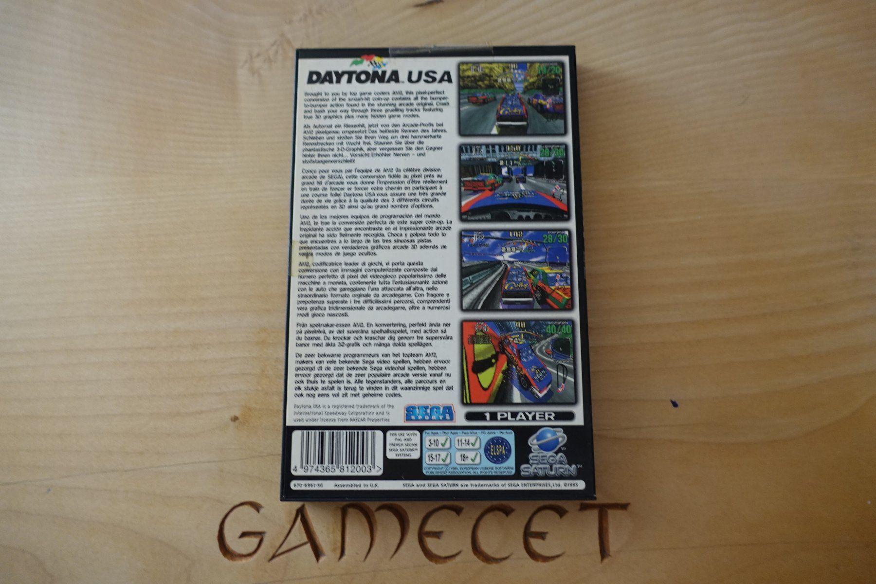 Sega Spiele: Daytona USA - Sega Saturn – Gebraucht aus Steinach von Gamecet 2