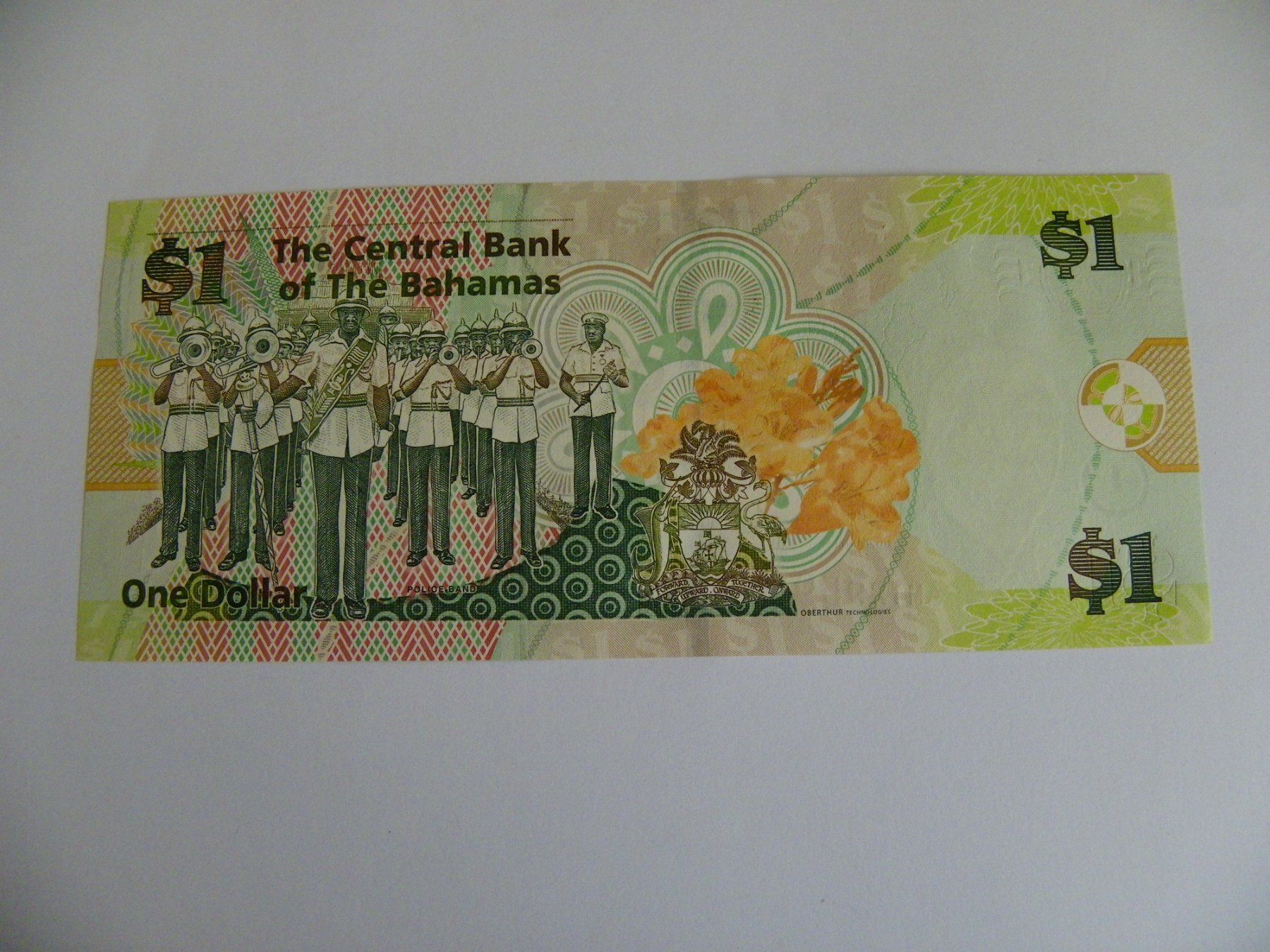 Banconote: Bahamas 1 Dollar 2008, P-71, UNC – Nuovo (secondo la descrizione) da Untersiggenthal venduto da Gas61 1
