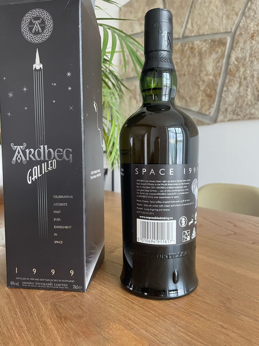 Ardbeg Bevande alcoliche: Ardbeg Galileo – Nuovo e nell'imballaggio originale da Neuchatel venduto da D9z2 1