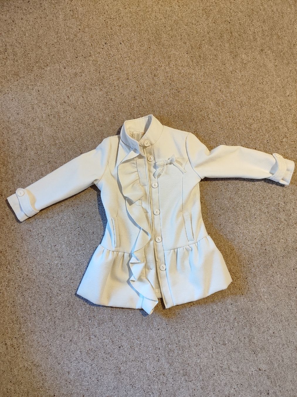 Giacche & Cappotti: Elegante Mädchen Jacke in Weiss, Grösse 34 – Usato da Unterschächen venduto da Michaela_55 2
