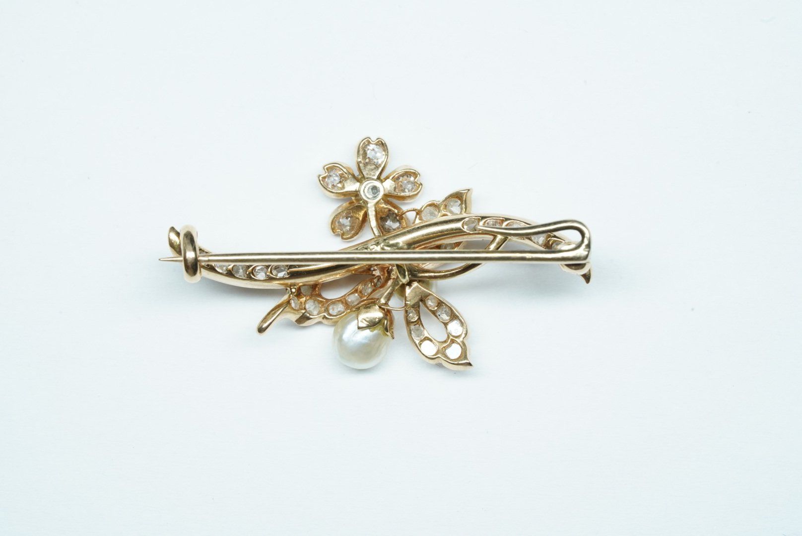Spille & Fermagli: Blumen Brosche Antikschmuck – Usato da Bülach venduto da Re-Jewelled 4