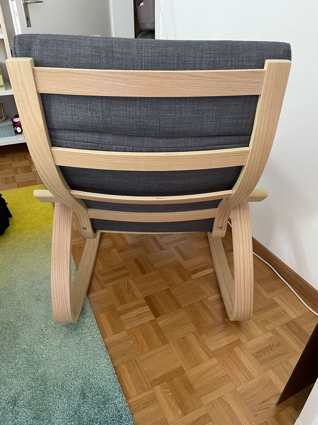 Ikea Sedie: Schaukelstuhl IKEA POÄNG grau – Nuovo (secondo la descrizione) da Winterthur venduto da zoeli2 2
