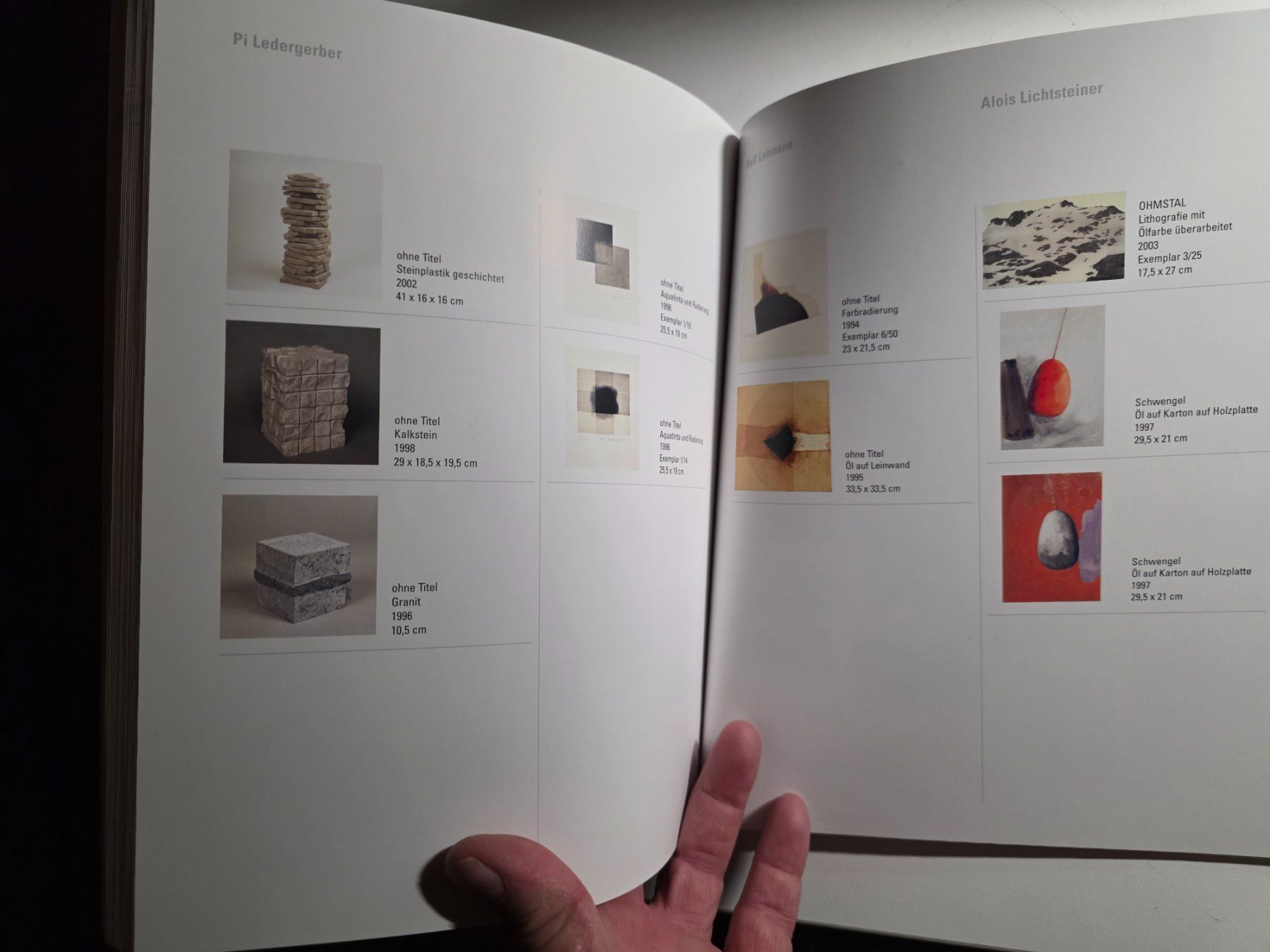 Libri: Kunstsammlung Beat H. Koenig - 2004 Langenthal limit. – Usato da Walterswil BE venduto da Lonitti 2
