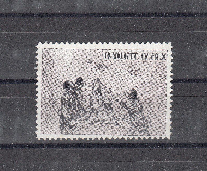 Alle Briefmarken: Freiwilige Grenztruppen 4/1** Kat.50.- – Gebraucht aus Herrliberg von Lfrifda