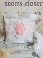 Lavendelsäckli Duftkissen Lavendel Spitze Shabby Chic