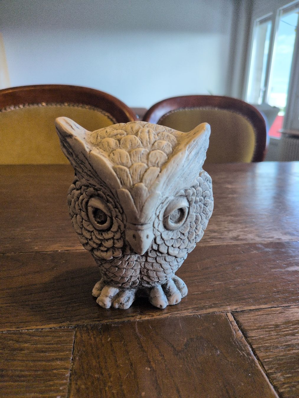 Statuette: Statuette de chouette / Kleine Eule aus Stein 14cm – Usato da Fribourg venduto da Amf-blackcat