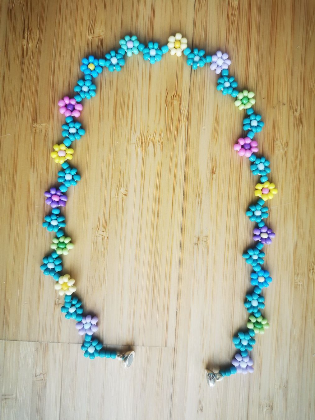Bracciali & Braccialetti: Handgemachte Blumen-Armbänder, Halsketten – Nuovo (secondo la descrizione) da Niedergösgen venduto da lil_s6k8 3
