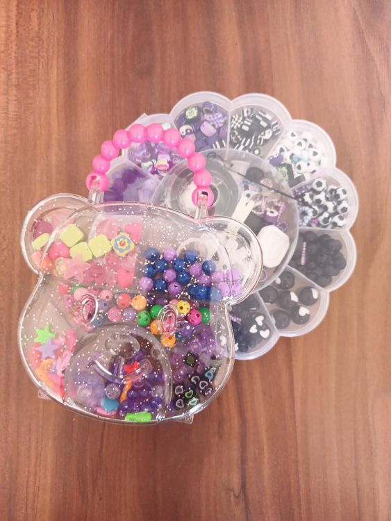 Glarks 17-teiliges Schmuck-Geschenkboxen Set | Rote Fächer-Form | Für Ringe & Ohrringe | Mit Band & Schere
