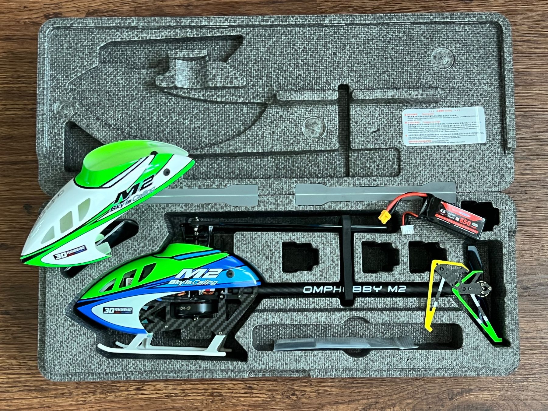 Omphobby Modellismo RC: OMP Hobby M2 Pro grün – Usato da Uttigen venduto da sonorsonic