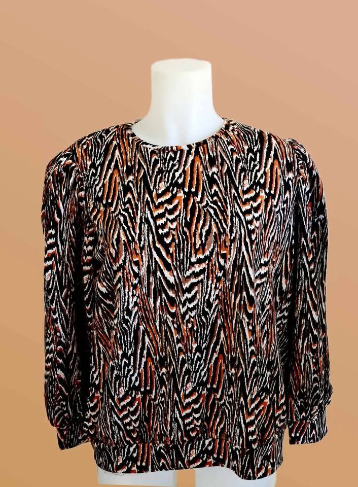 Maglioni & Felpe: Herbstlicher Zebra Look Damenpullover - NEU – Nuovo e nell'imballaggio originale da Aarburg venduto da Hystoria 1
