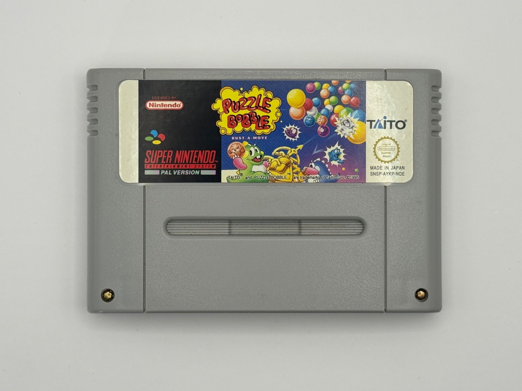 Nintendo Giochi: Super Nintendo Puzzle Bobble – Usato da Bettlach venduto da awi_7jcb