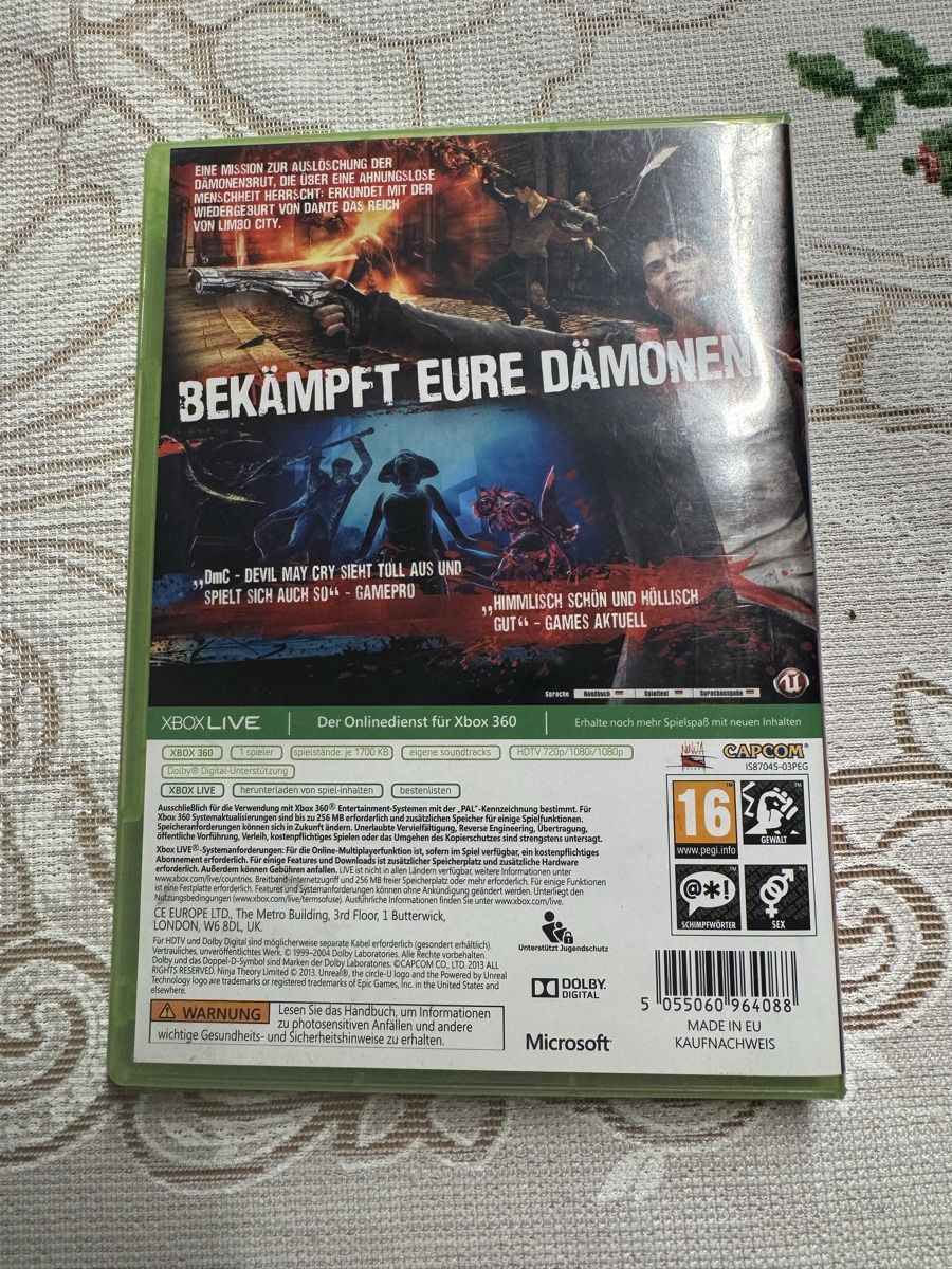 Spiele: Xbox 360 DmC Devil May Cry – Gebraucht aus Wil SG von eid_m7ks 2