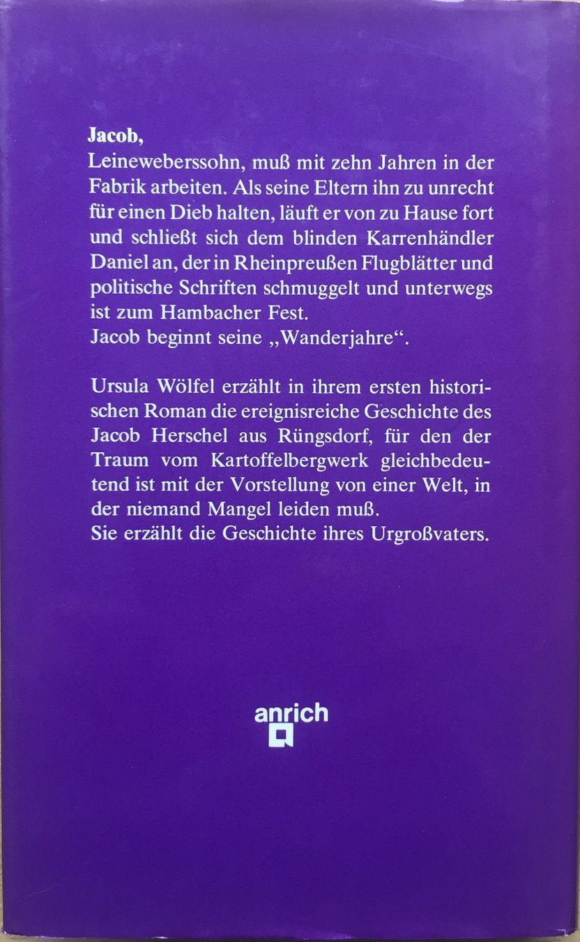 Libri: Buch - Jacob – Usato da Leimbach TG venduto da easydiver87 1