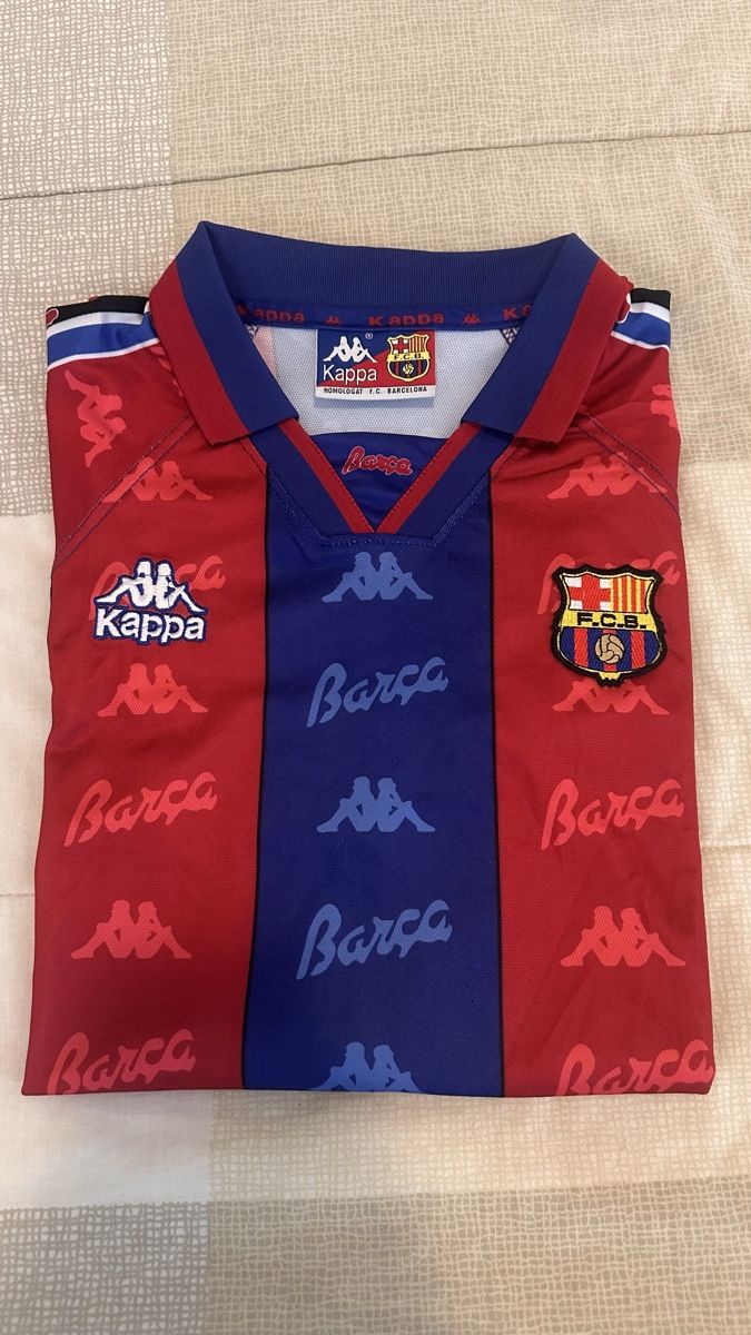 Kappa Canottiere & Pantaloni: Barcelona 1996 Jersey - RONALDO 9 – Nuovo (secondo la descrizione) da Oberrieden venduto da jon_5cl2 3