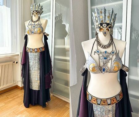 Hochwertiges Akasha Cosplay - Queen of the Damned