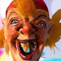 Fasnachtsmasken Larven Grinden, gratis Versand