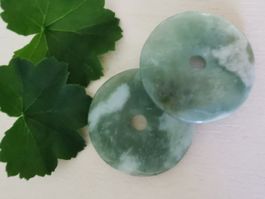 2 Pi-Scheiben Jade / Lager-Sonderverkauf