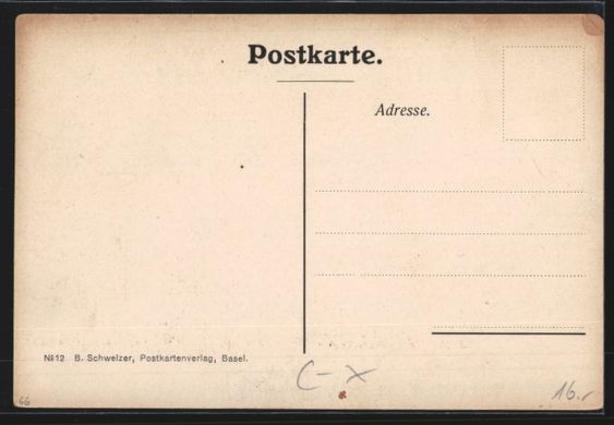 Ansichtskarten: Basel, Blick auf den Badischen Bahnhof – Gebraucht aus Berlin von bartko-reher 1